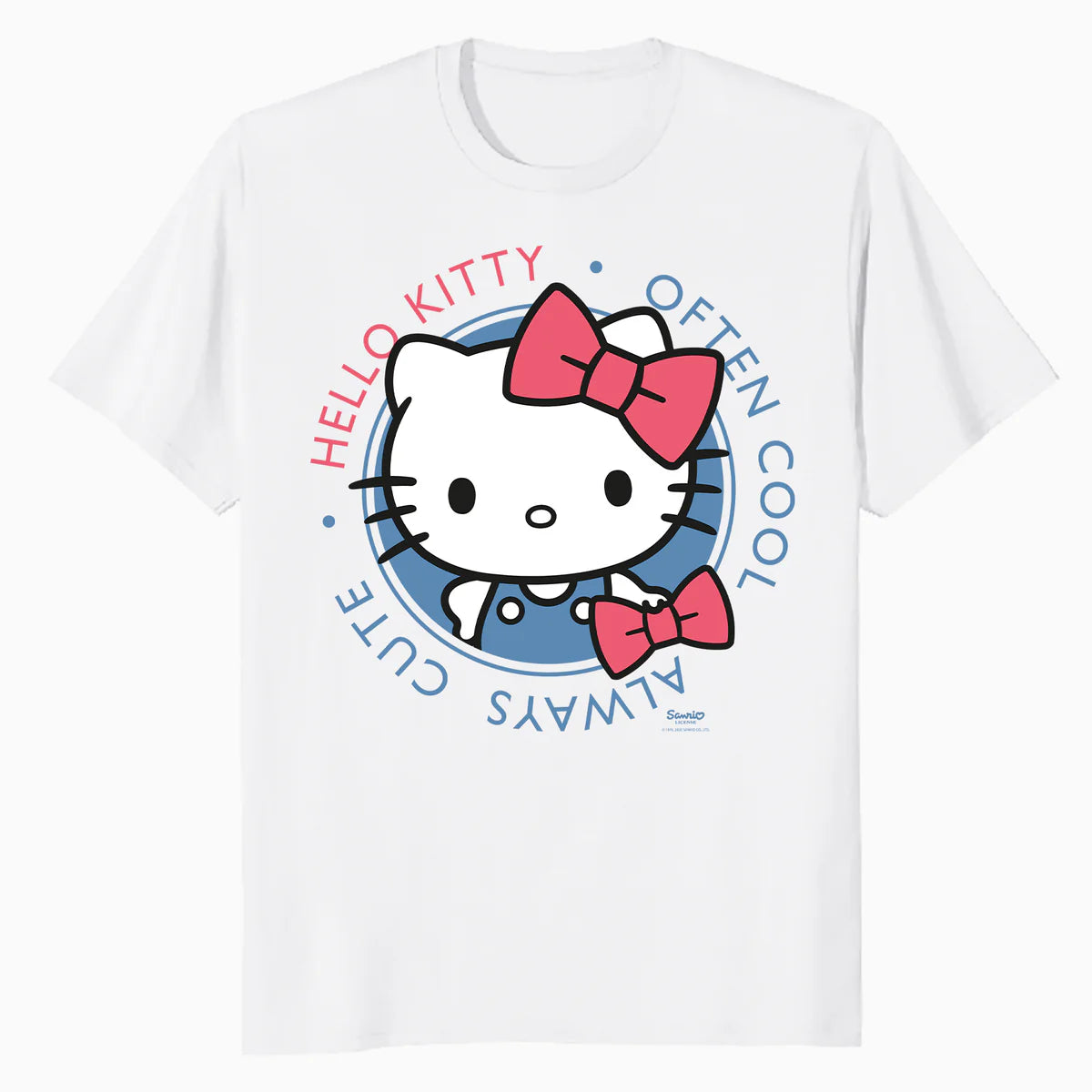 Hello Kitty Cool Cute Love Sweet Friendship Fun Pose Classic Official Men's T-Shirt
