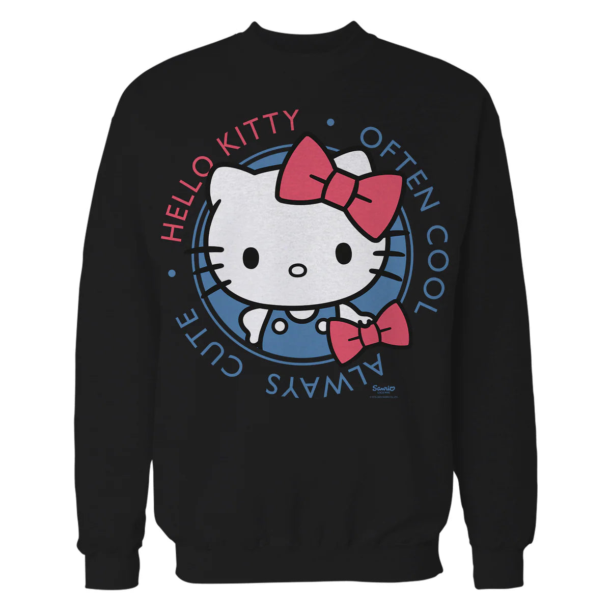 Hello Kitty Cool Cute Love Sweet Friendship Fun Pose Classic Official Sweatshirt