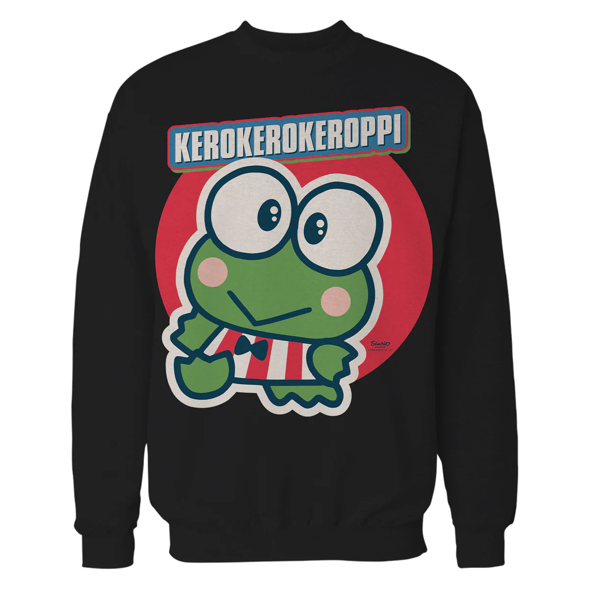 Hello Kitty Kerokerokeroppi Character Pose Friends Classic Official Sweatshirt