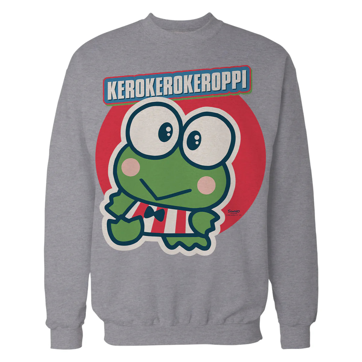 Hello Kitty Kerokerokeroppi Character Pose Friends Classic Official Sweatshirt