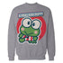 Hello Kitty Kerokerokeroppi Character Pose Friends Classic Official Sweatshirt