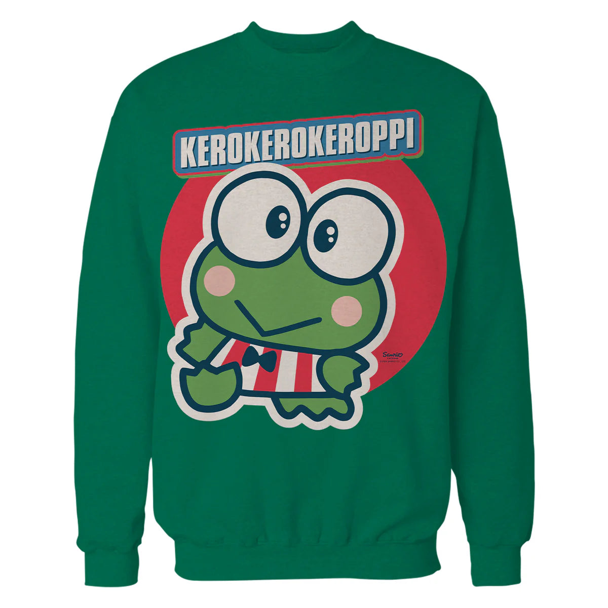 Hello Kitty Kerokerokeroppi Character Pose Friends Classic Official Sweatshirt