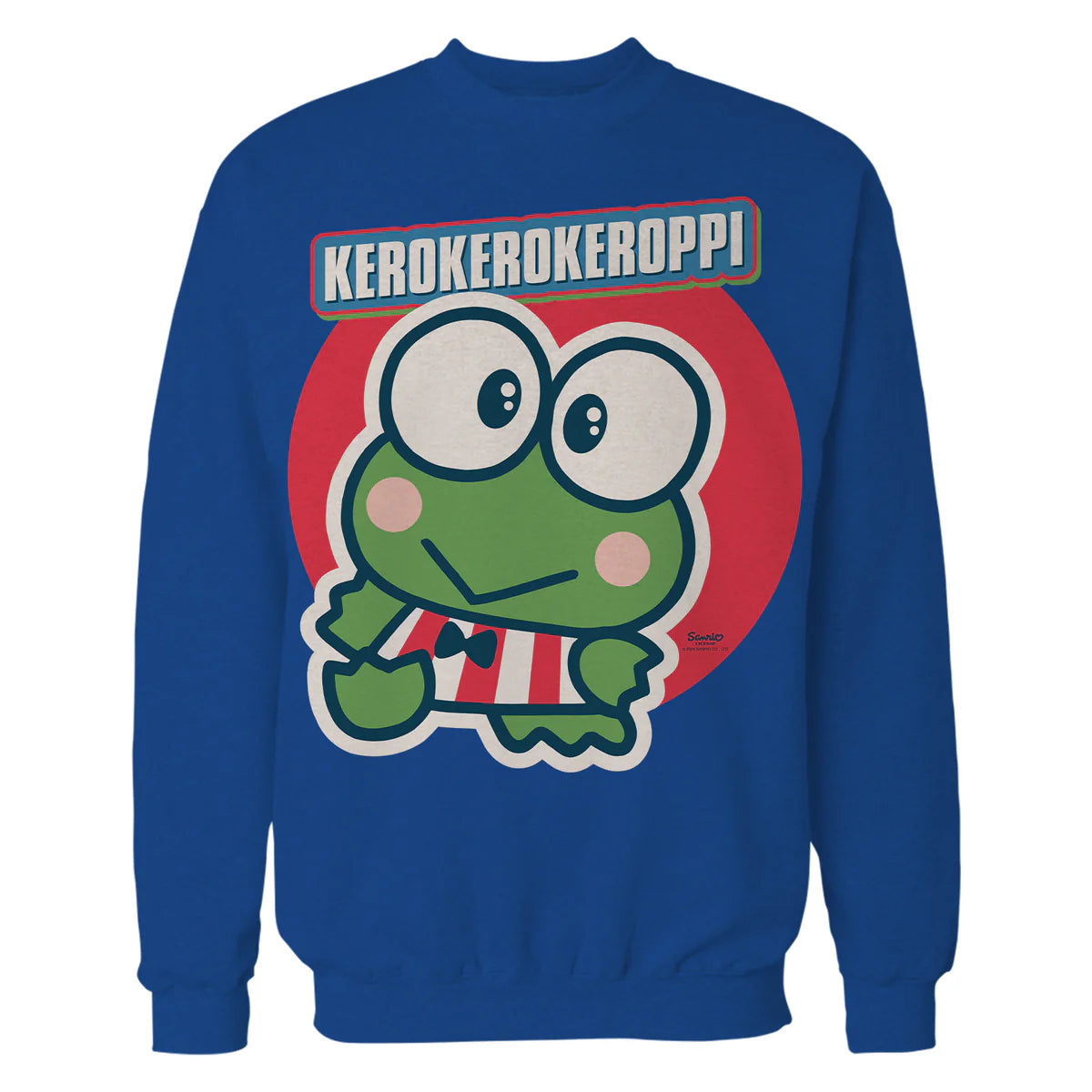 Hello Kitty Kerokerokeroppi Character Pose Friends Classic Official Sweatshirt