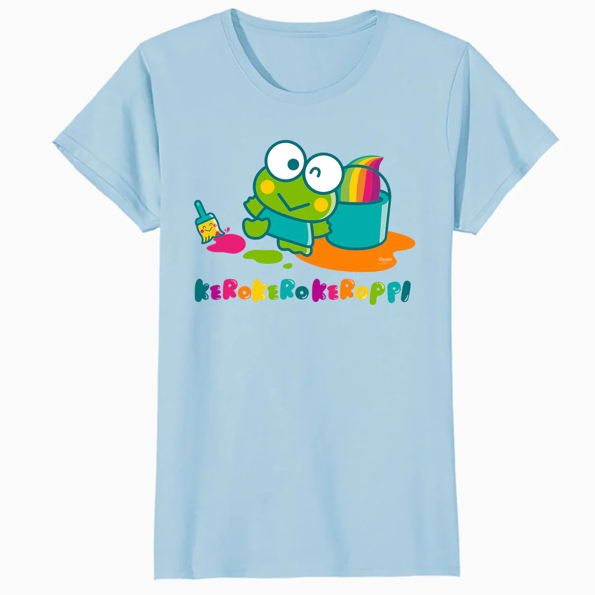 Hello Kitty Kerokerokeroppi Creative Genius Fun Pose Classic Official Women's T-Shirt