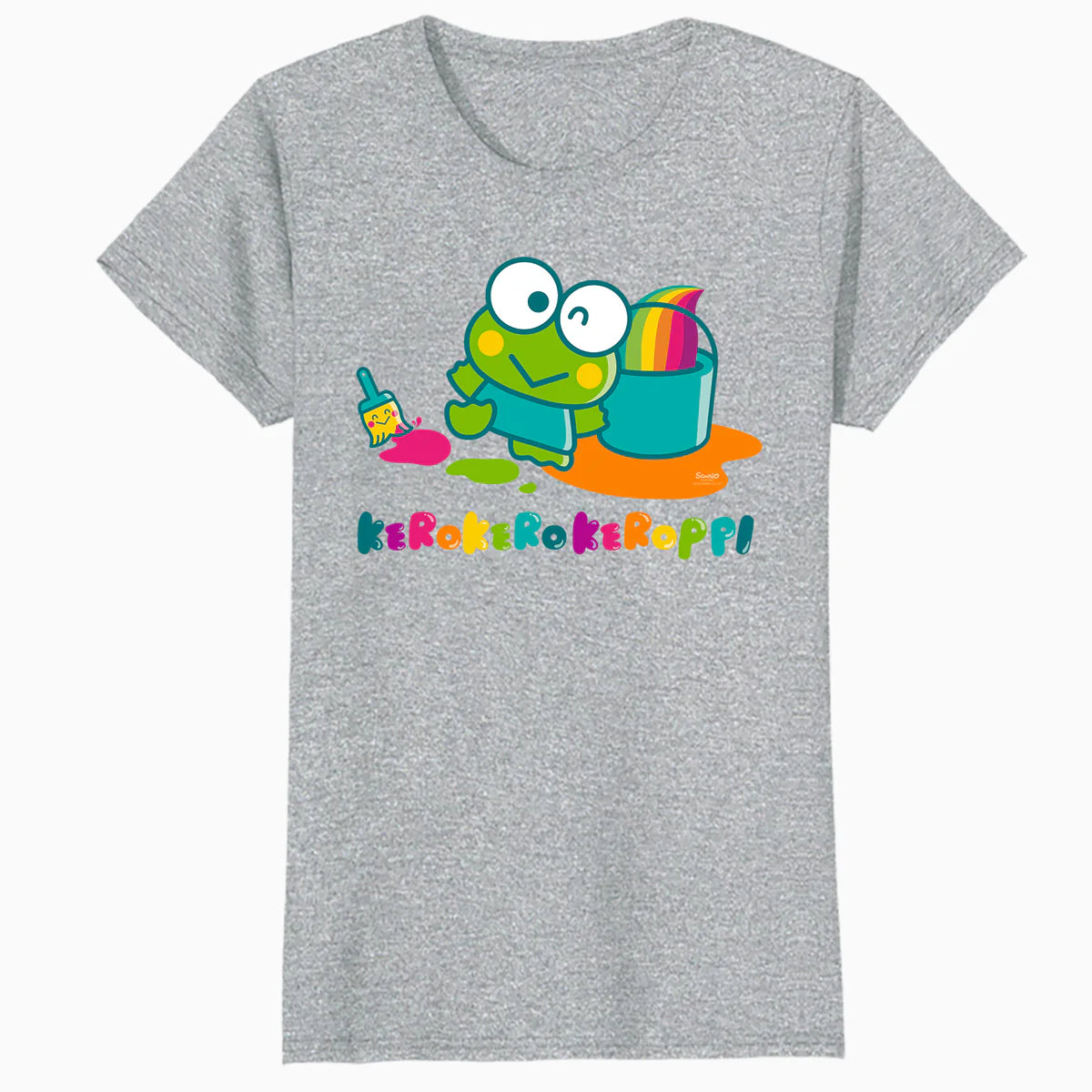 Hello Kitty Kerokerokeroppi Creative Genius Fun Pose Classic Official Women's T-Shirt