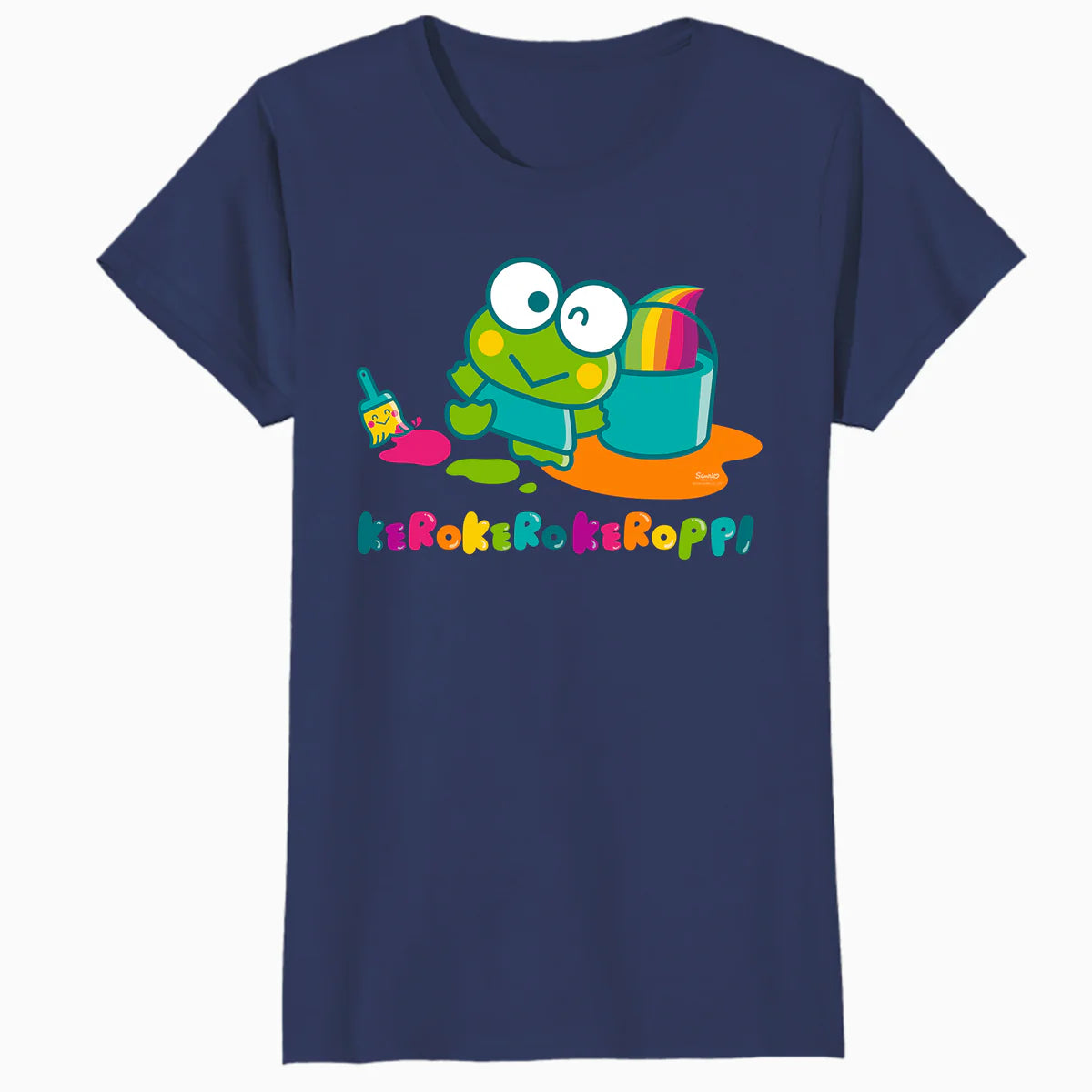 Hello Kitty Kerokerokeroppi Creative Genius Fun Pose Classic Official Women's T-Shirt