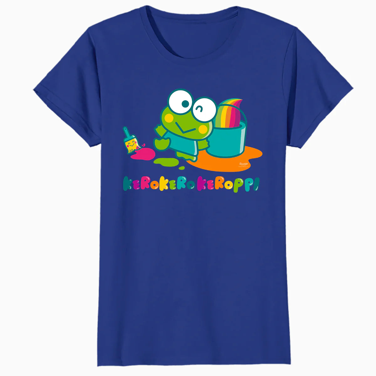 Hello Kitty Kerokerokeroppi Creative Genius Fun Pose Classic Official Women's T-Shirt