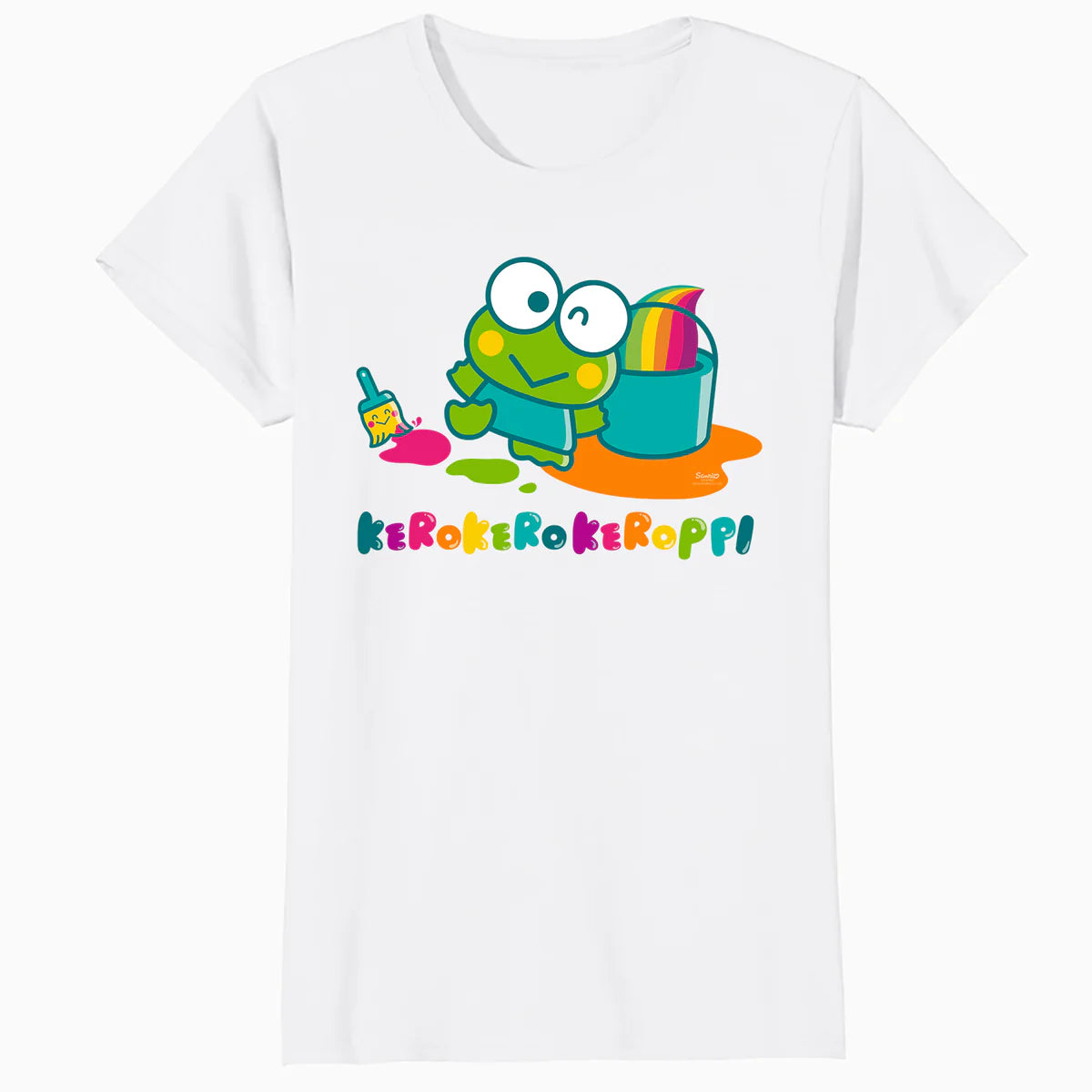 Hello Kitty Kerokerokeroppi Creative Genius Fun Pose Classic Official Women's T-Shirt