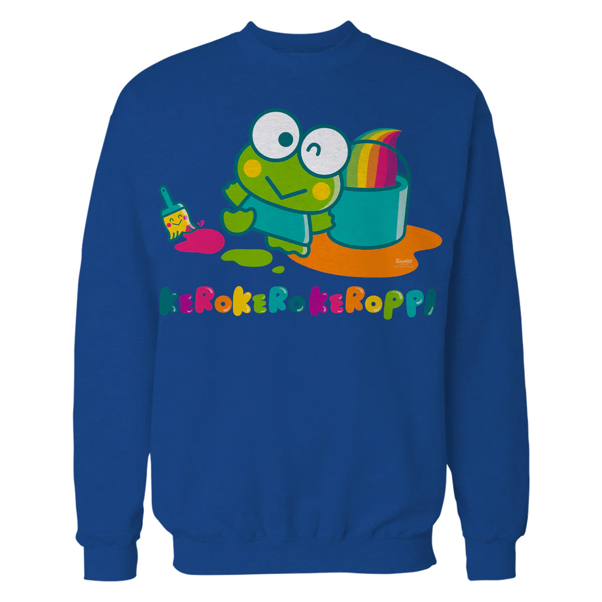 Hello Kitty Kerokerokeroppi Creative Genius Fun Pose Classic Official Sweatshirt