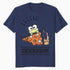 Hello Kitty Kerokerokeroppi Cute Pizza Love Fun Pose Classic Official Men's T-Shirt