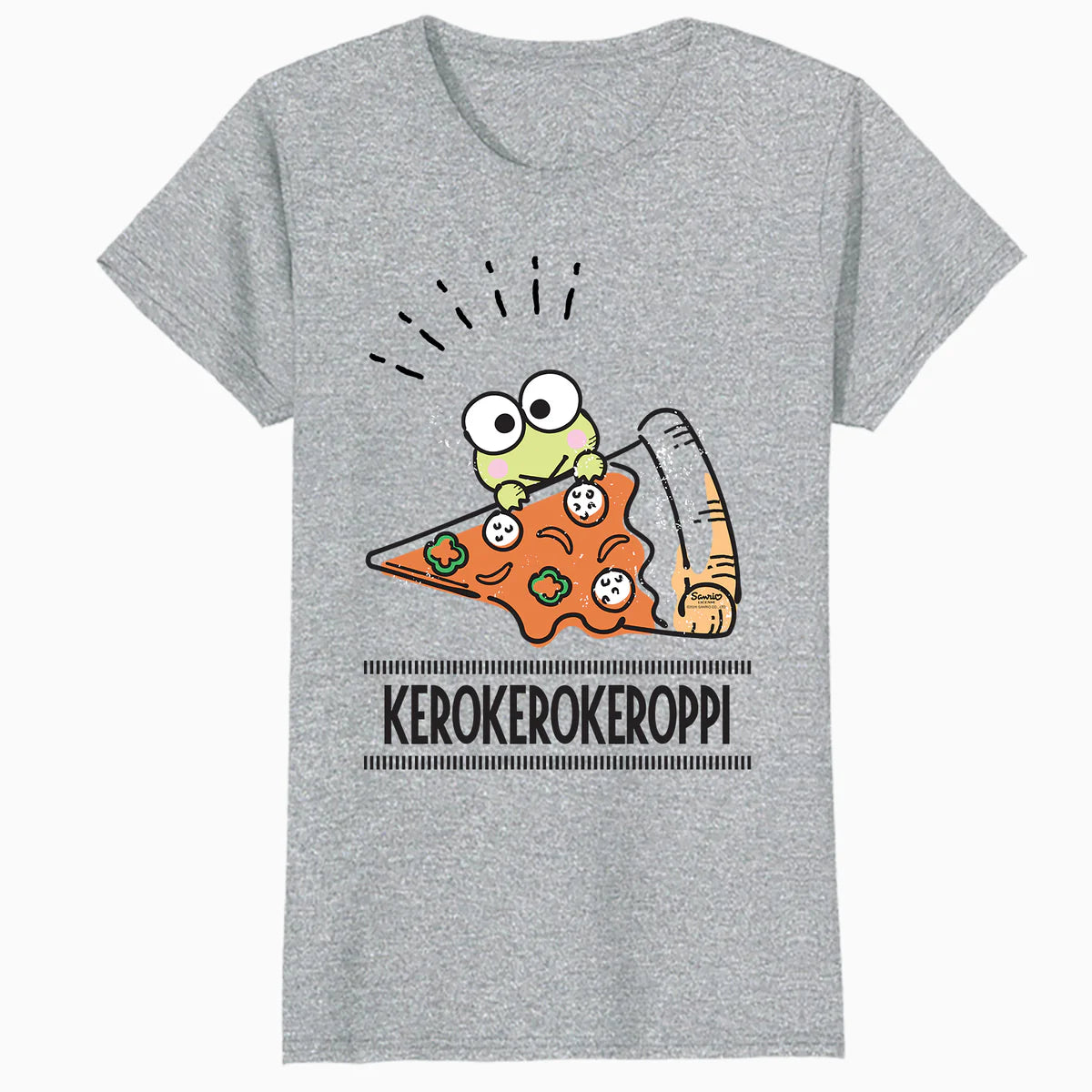 Hello Kitty Kerokerokeroppi Cute Pizza Love Fun Pose Classic Official Women's T-Shirt