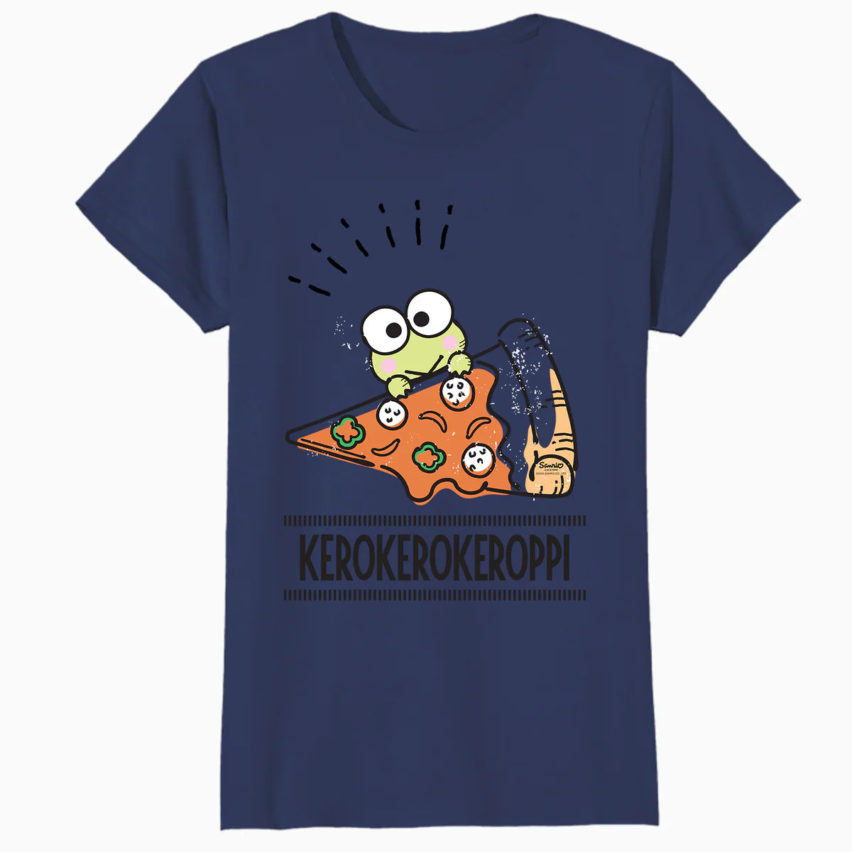 Hello Kitty Kerokerokeroppi Cute Pizza Love Fun Pose Classic Official Women's T-Shirt