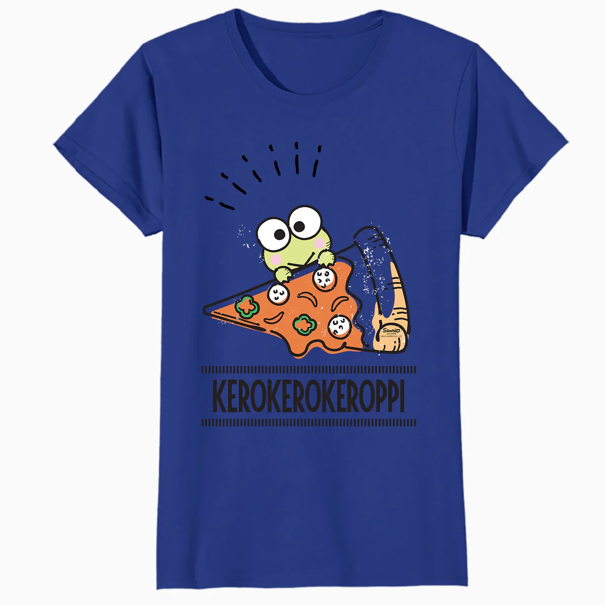 Hello Kitty Kerokerokeroppi Cute Pizza Love Fun Pose Classic Official Women's T-Shirt