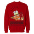 Hello Kitty Kerokerokeroppi Cute Pizza Love Fun Pose Classic Official Sweatshirt