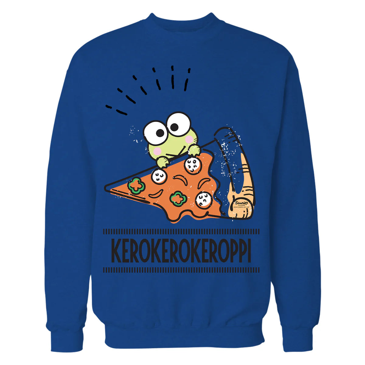 Hello Kitty Kerokerokeroppi Cute Pizza Love Fun Pose Classic Official Sweatshirt