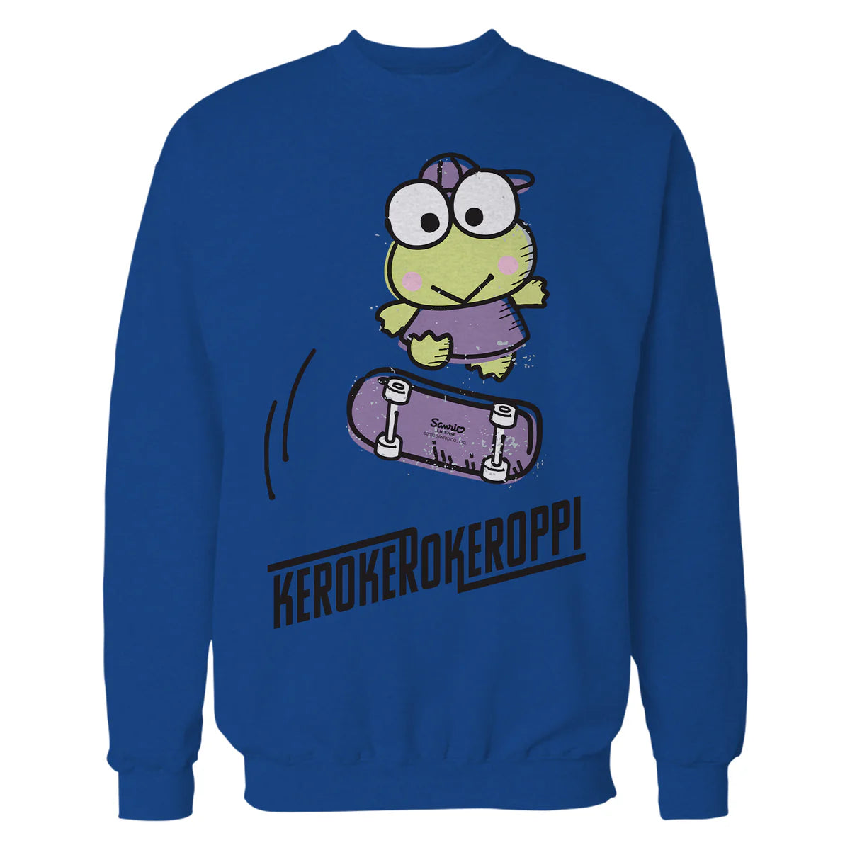 Hello Kitty Kerokerokeroppi Cute Skateboard Art Fun Classic Official Sweatshirt
