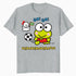 Hello Kitty Kerokerokeroppi Football Sports Team Fun Classic Official Men's T-Shirt