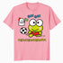 Hello Kitty Kerokerokeroppi Football Sports Team Fun Classic Official Men's T-Shirt