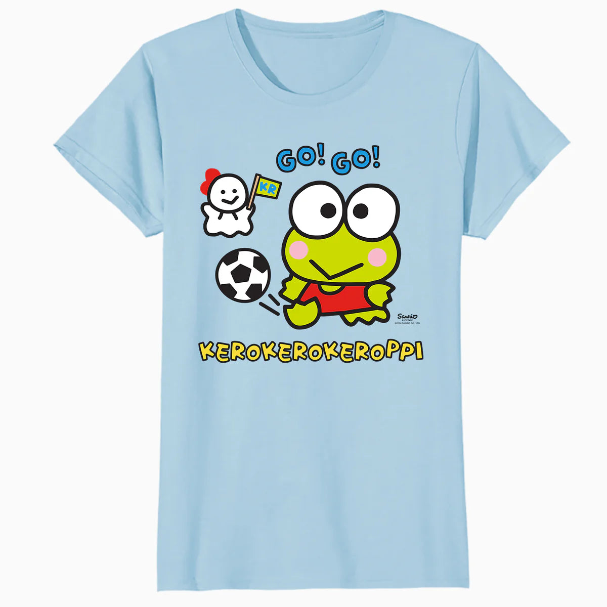 Hello Kitty Kerokerokeroppi Football Sports Team Fun Classic Official Women's T-Shirt