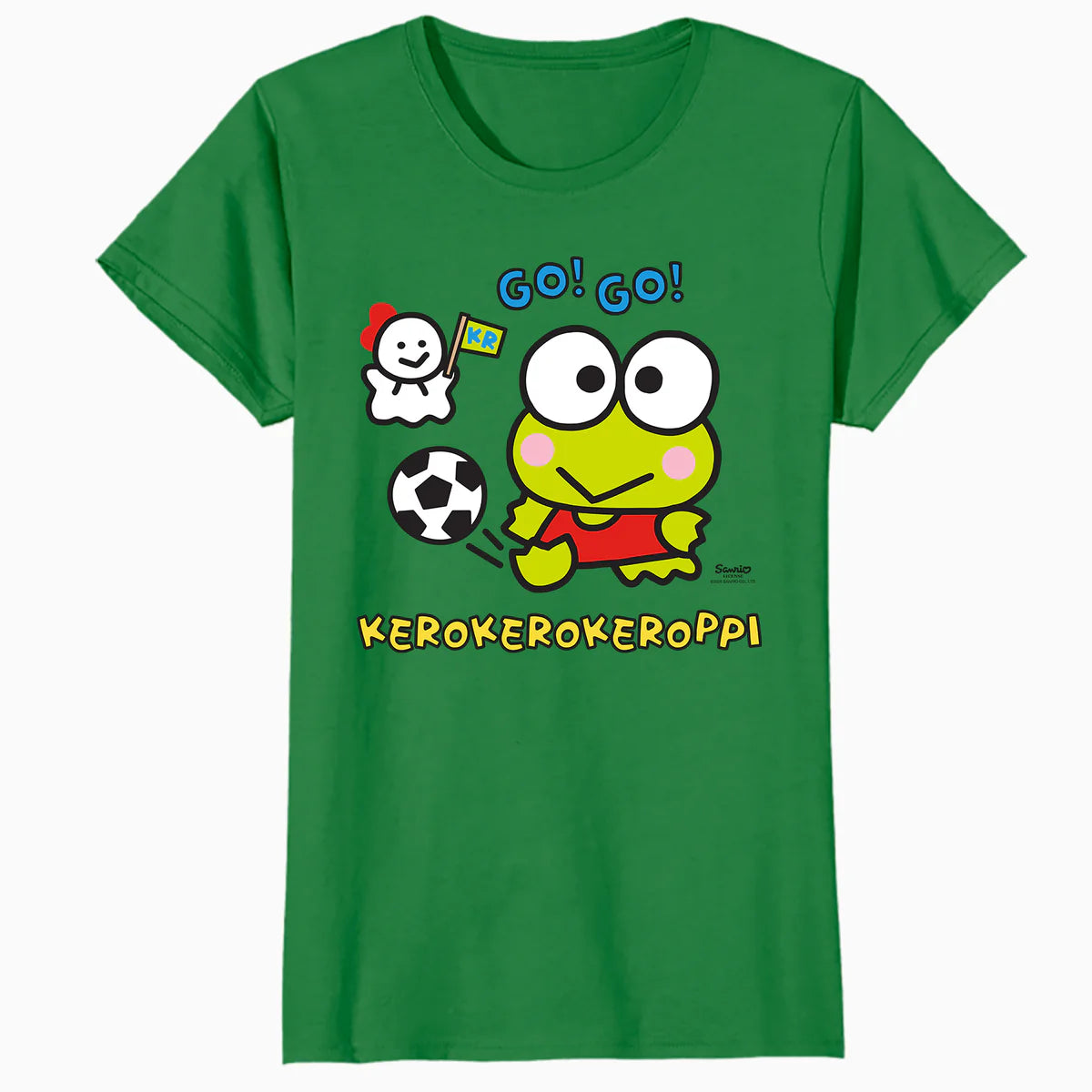 Hello Kitty Kerokerokeroppi Football Sports Team Fun Classic Official Women's T-Shirt
