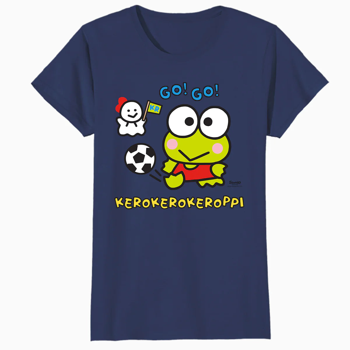 Hello Kitty Kerokerokeroppi Football Sports Team Fun Classic Official Women's T-Shirt