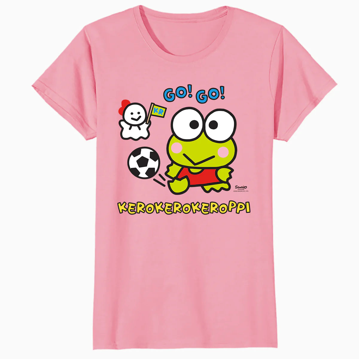 Hello Kitty Kerokerokeroppi Football Sports Team Fun Classic Official Women's T-Shirt