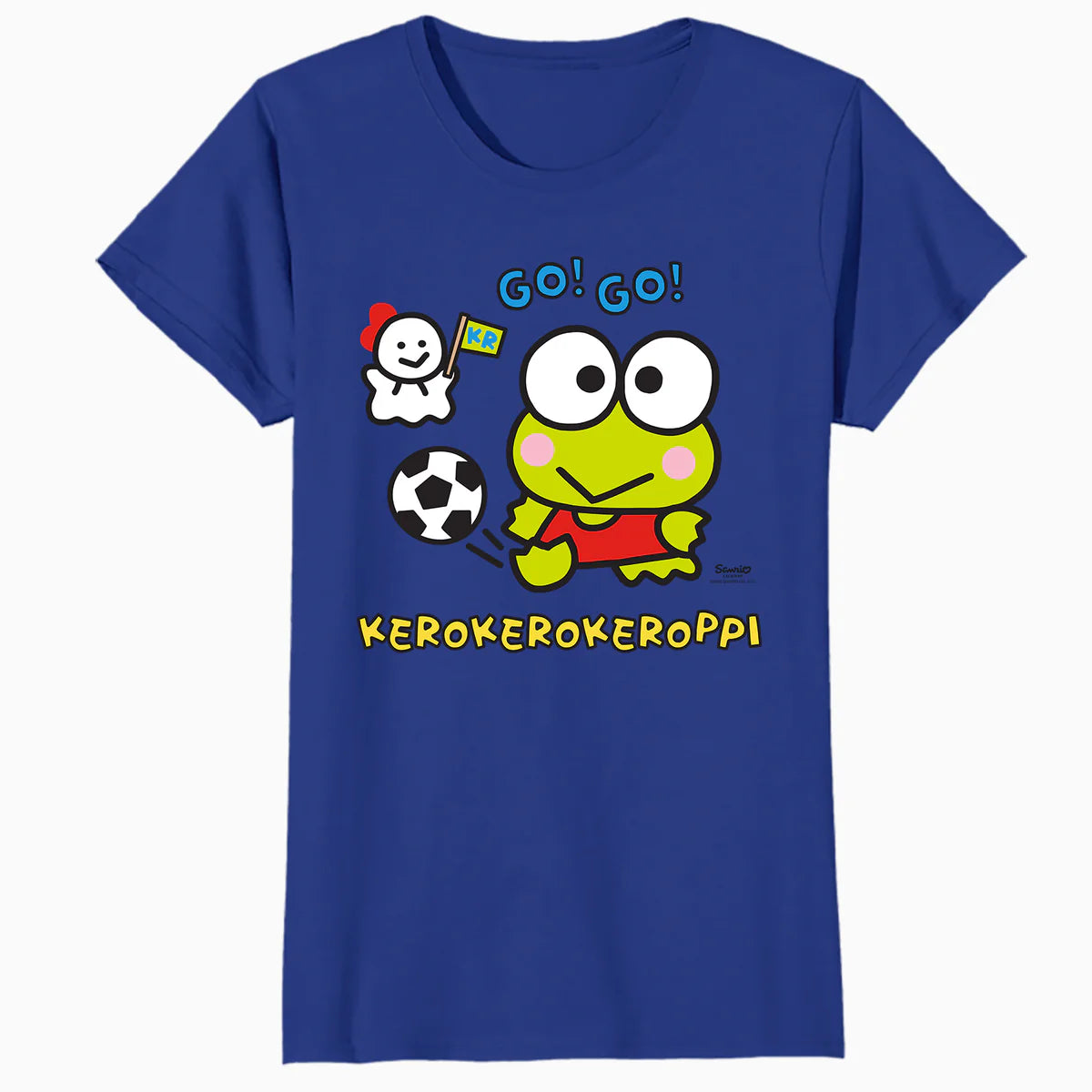 Hello Kitty Kerokerokeroppi Football Sports Team Fun Classic Official Women's T-Shirt