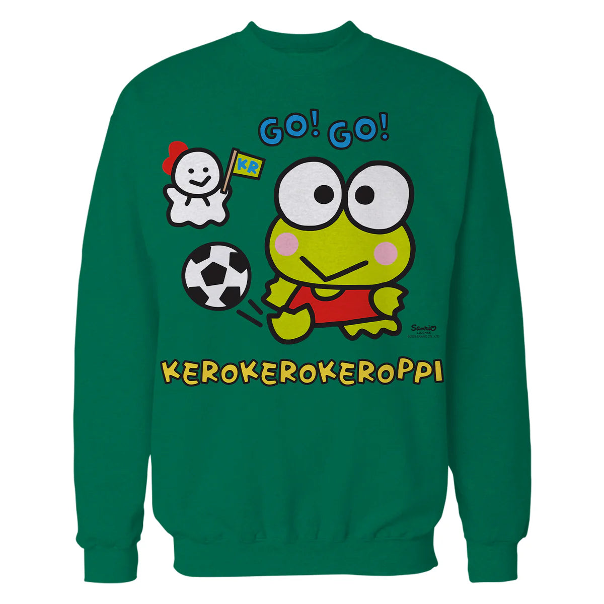 Hello Kitty Kerokerokeroppi Football Sports Team Fun Classic Official Sweatshirt
