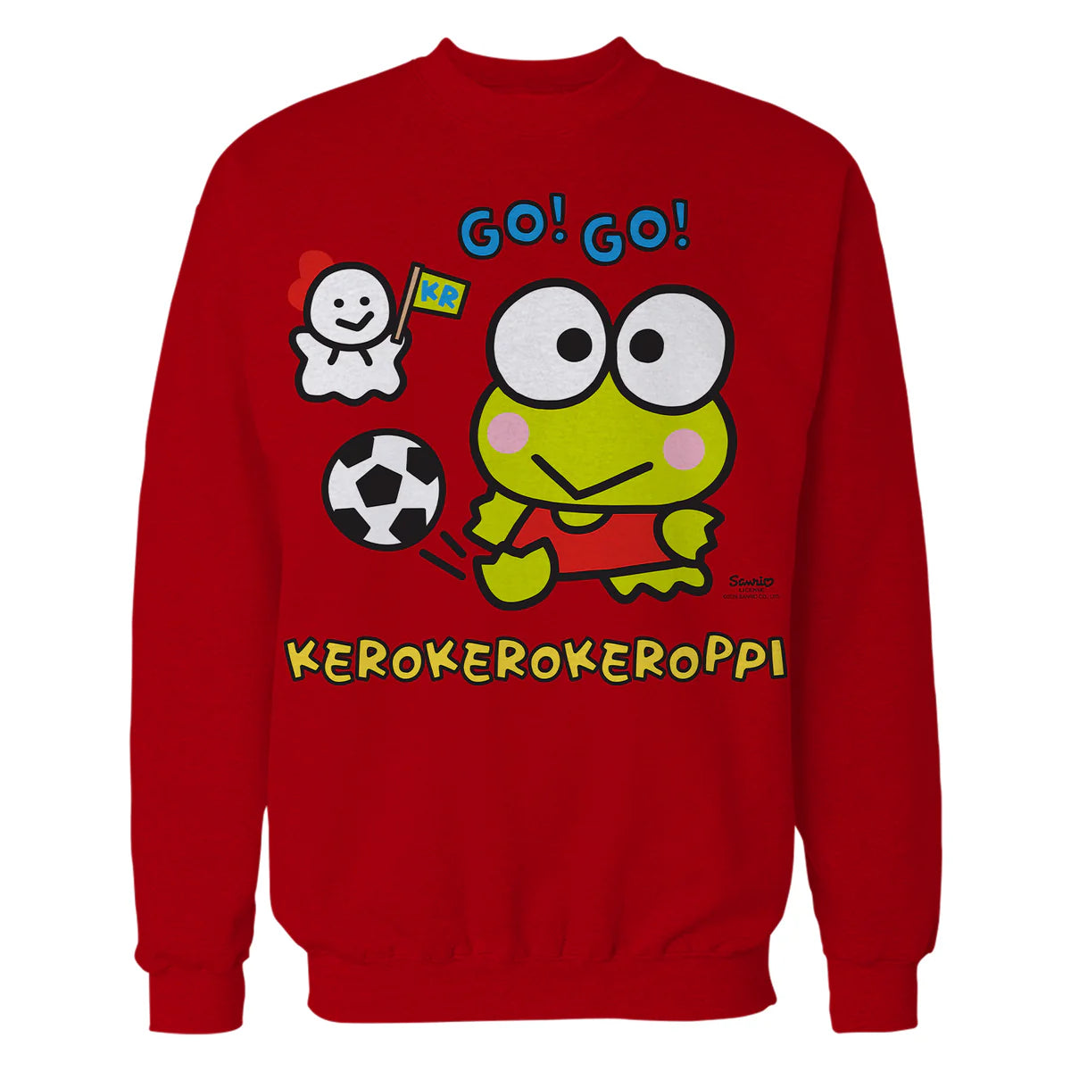 Hello Kitty Kerokerokeroppi Football Sports Team Fun Classic Official Sweatshirt