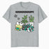 Hello Kitty Kerokerokeroppi Spring Flowers Fun Pose Classic Official Men's T-Shirt