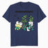 Hello Kitty Kerokerokeroppi Spring Flowers Fun Pose Classic Official Men's T-Shirt