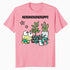 Hello Kitty Kerokerokeroppi Spring Flowers Fun Pose Classic Official Men's T-Shirt