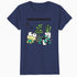 Hello Kitty Kerokerokeroppi Spring Flowers Fun Pose Classic Official Women's T-Shirt