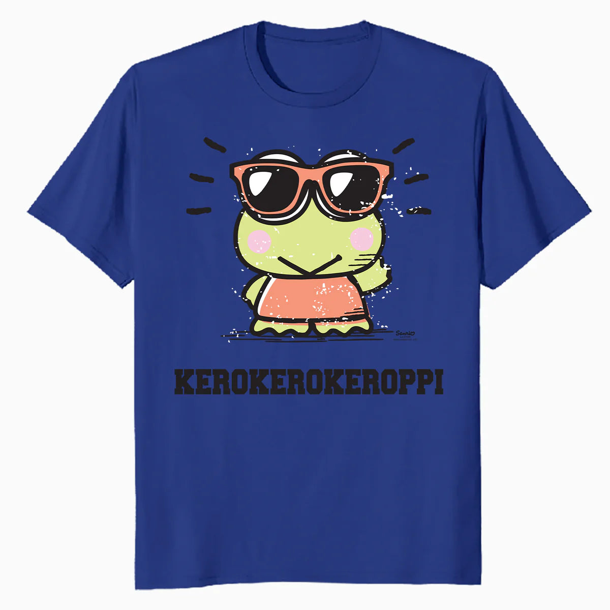 Hello Kitty Kerokerokeroppi XOXO Cool Character Pose Classic Official Men's T-Shirt