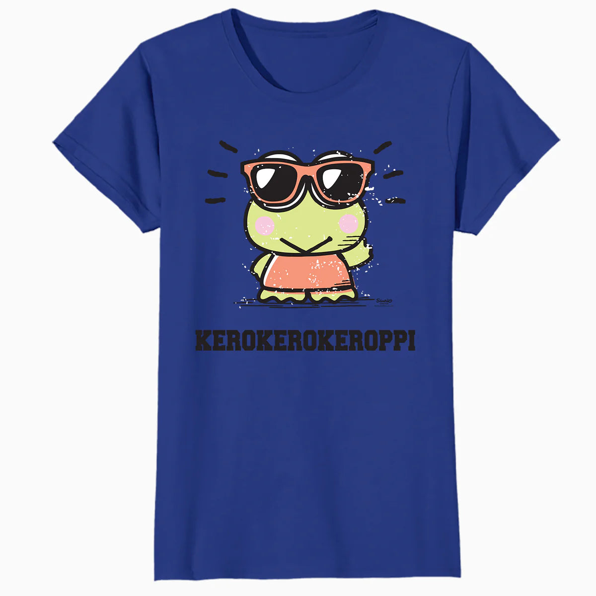Hello Kitty Kerokerokeroppi XOXO Cool Character Pose Classic Official Women's T-Shirt