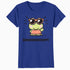Hello Kitty Kerokerokeroppi XOXO Cool Character Pose Classic Official Women's T-Shirt