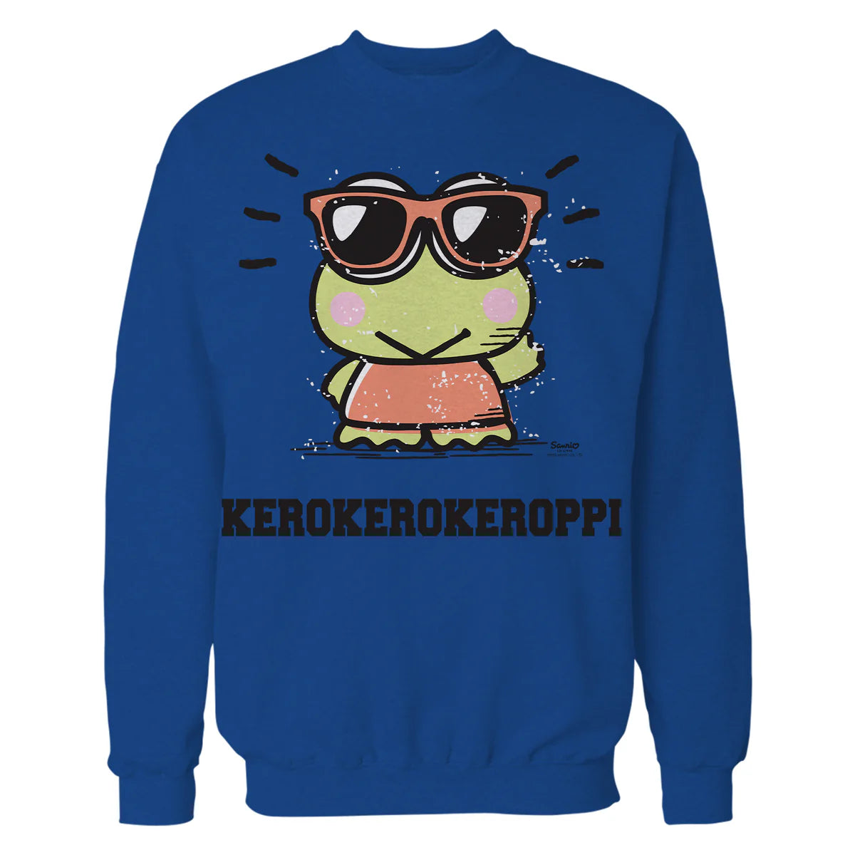 Hello Kitty Kerokerokeroppi XOXO Cool Character Pose Classic Official Sweatshirt