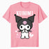 Hello Kitty Kuromi Bad Cool Sweet Friends Punk Dark Classic Official Men's T-Shirt