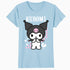 Hello Kitty Kuromi Bad Cool Sweet Friends Punk Dark Classic Official Women's T-Shirt
