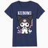 Hello Kitty Kuromi Bad Cool Sweet Friends Punk Dark Classic Official Women's T-Shirt