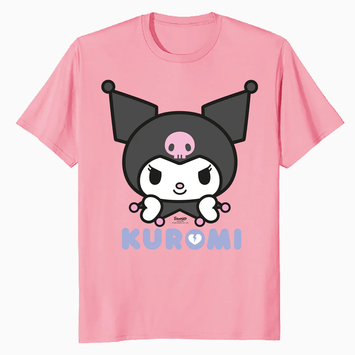 Hello Kitty Kuromi Bad Cool Sweet Friends Punk Icon Classic Official Men's T-Shirt