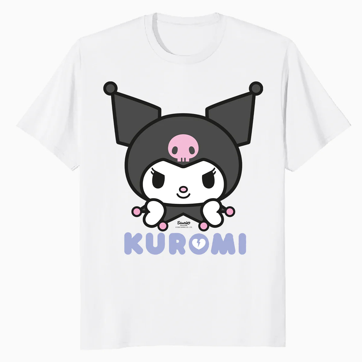 Hello Kitty Kuromi Bad Cool Sweet Friends Punk Icon Classic Official Men's T-Shirt