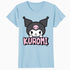Hello Kitty Kuromi Cute Emo Pose XOXO Goth Friends Classic Official Women's T-Shirt
