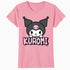 Hello Kitty Kuromi Cute Emo Pose XOXO Goth Friends Classic Official Women's T-Shirt