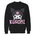 Hello Kitty Kuromi Cute Emo Pose XOXO Goth Friends Classic Official Sweatshirt