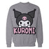 Hello Kitty Kuromi Cute Emo Pose XOXO Goth Friends Classic Official Sweatshirt