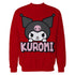 Hello Kitty Kuromi Cute Emo Pose XOXO Goth Friends Classic Official Sweatshirt