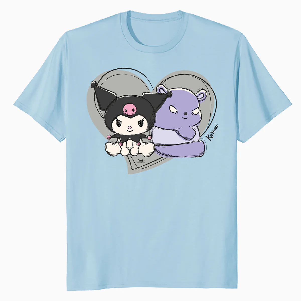 Hello Kitty Kuromi Cute Naughty Bear Love Valentine Classic Official Men's T-Shirt