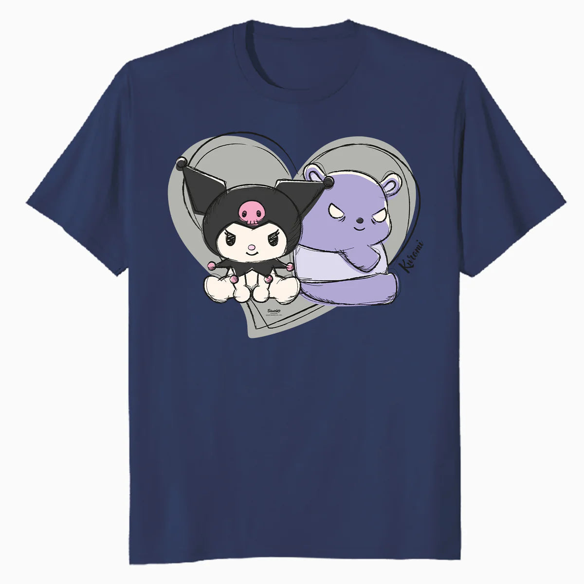 Hello Kitty Kuromi Cute Naughty Bear Love Valentine Classic Official Men's T-Shirt