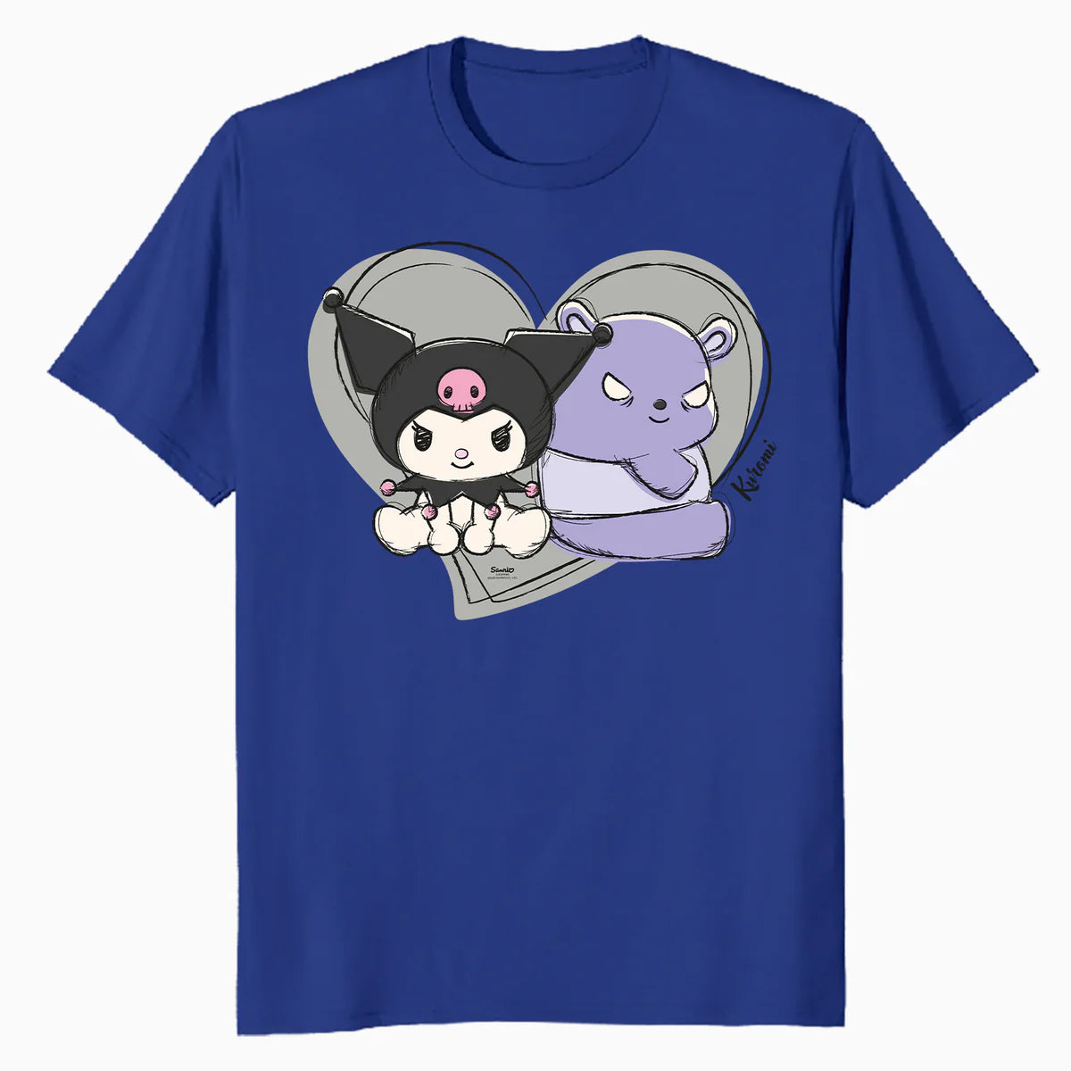Hello Kitty Kuromi Cute Naughty Bear Love Valentine Classic Official Men's T-Shirt